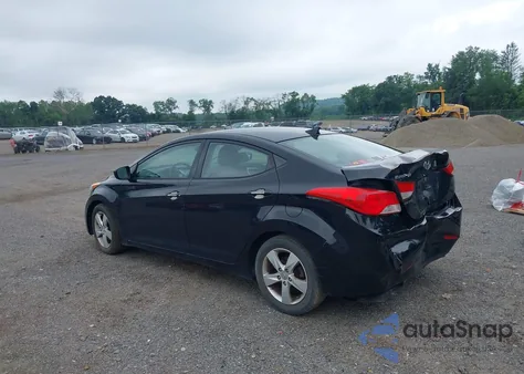 2013 Hyundai Elantra Gls/Limited from USA, damaged, VIN 5NPDH4AE6DH333355